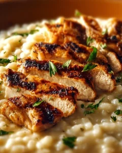 Creamy Chicken Rice dish prepared in an Instant Pot