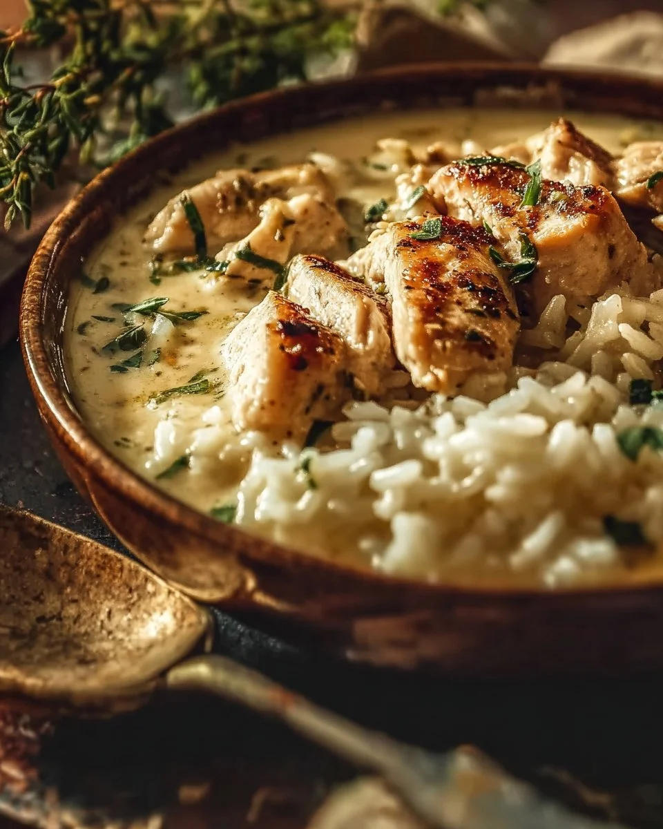 Creamy Chicken Rice Instant Pot: Cozy Dinner in 30 Minutes