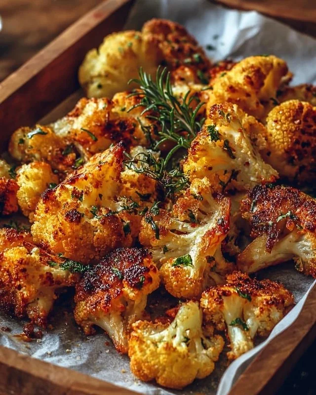 Crispy Oven Roasted Cauliflower Recipe – Easy & Delicious