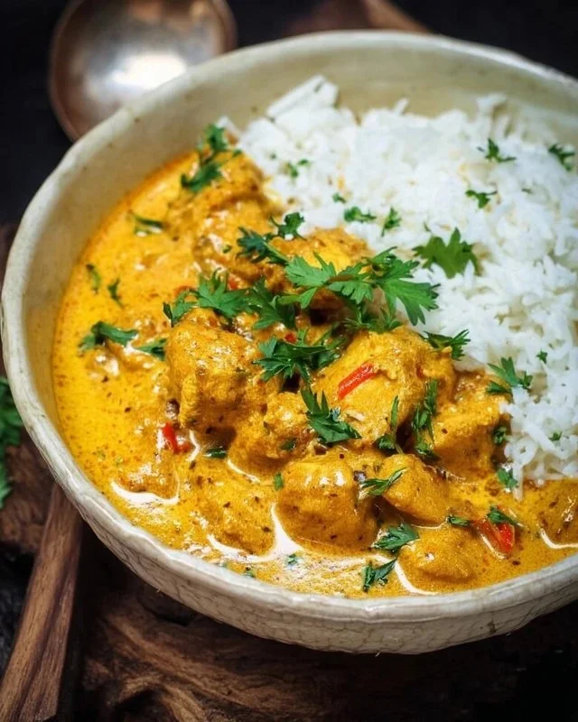 Easy & Healthy Coconut Chicken Curry