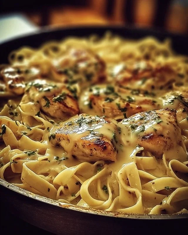 Easy One-Pan Chicken with Buttered Noodles