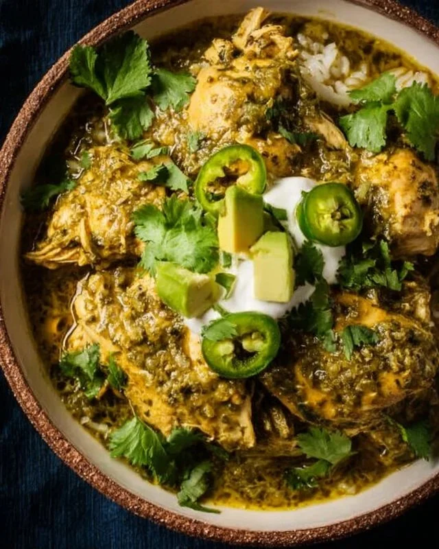 Easy Salsa Verde Chicken (Instant Pot & Slow Cooker)