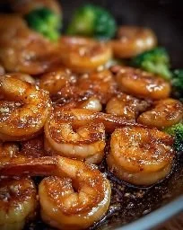 High-Protein Honey Garlic Shrimp