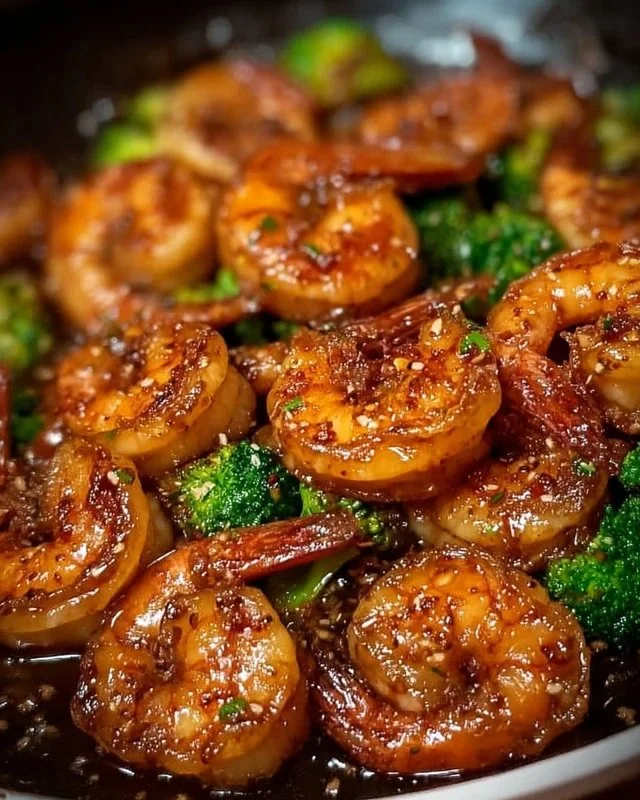 High-Protein Honey Garlic Shrimp