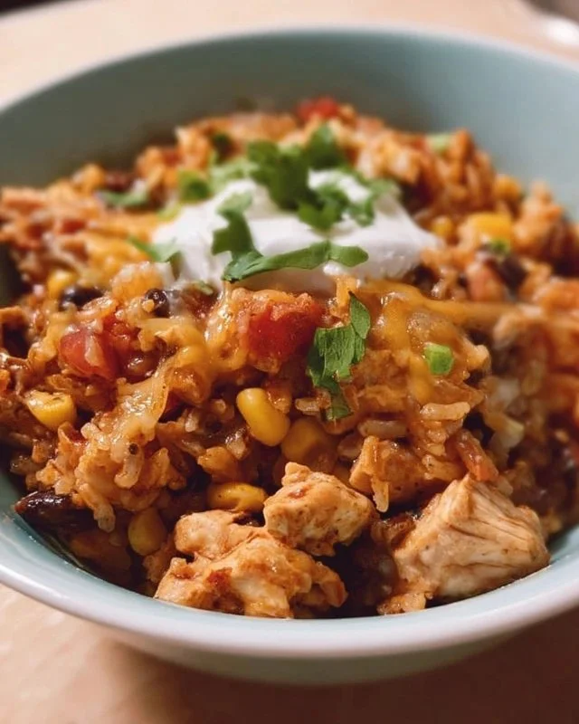 Instant Pot Chicken Burrito Bowls