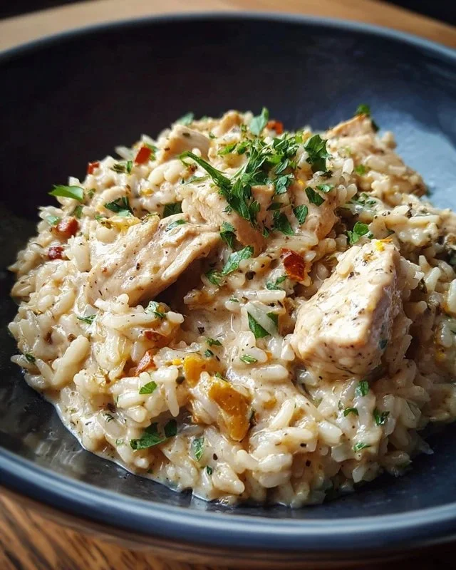 Instant Pot Creamy Chicken and Rice
