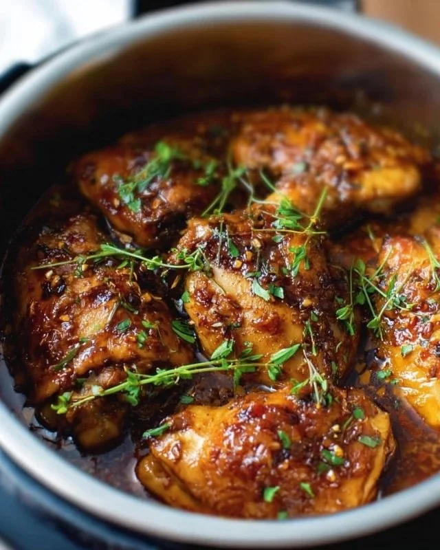 Instant Pot Honey Garlic Chicken