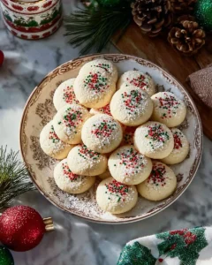 Delicious Keto Snowball Cookies, perfect for low-carb diets.