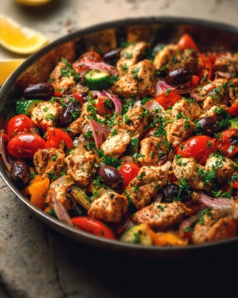 Mediterranean Chicken Stir Fry Recipe