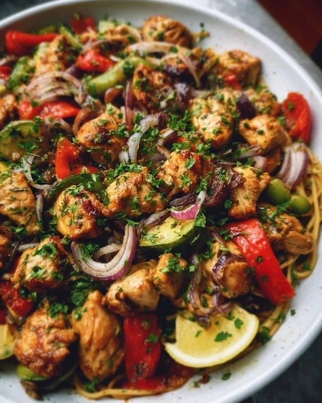 Mediterranean Chicken Stir Fry Recipe