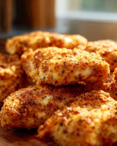 Delicious Melt In Your Mouth Chicken Breast served on a plate with herbs.