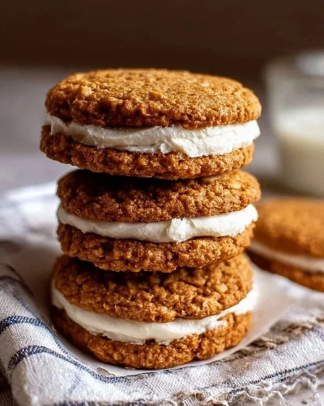 Oatmeal Cream Pie Cookies