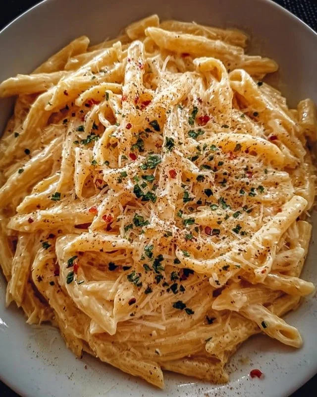 One Pot Creamy Garlic Pasta