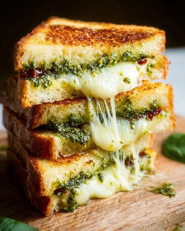 Pesto Grilled Cheese