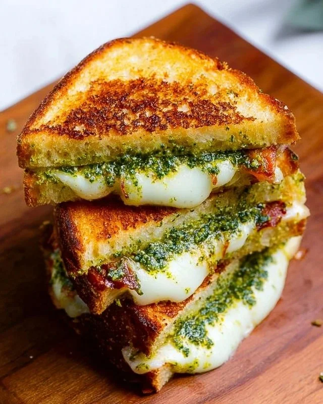 Pesto Grilled Cheese