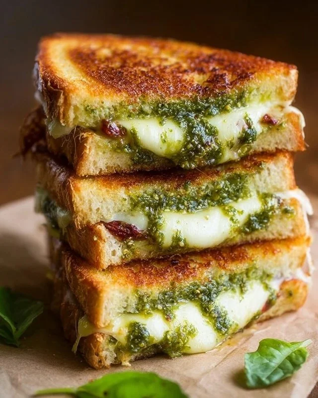 Pesto Grilled Cheese