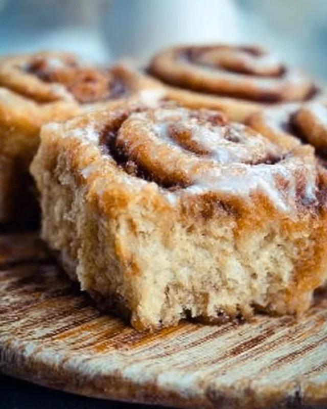 Delicious cinnamon desserts including cinnamon roll cake and assorted baking recipes.