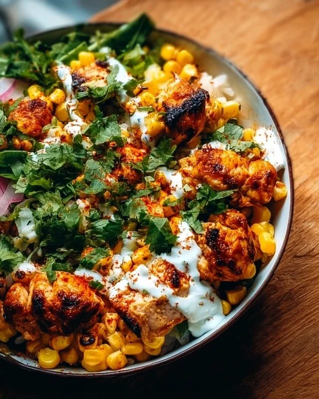 Tasty Street Corn Chicken Bowl