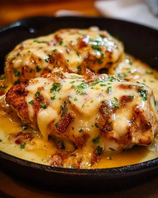Texas Roadhouse Smothered Chicken with Jack Cheese
