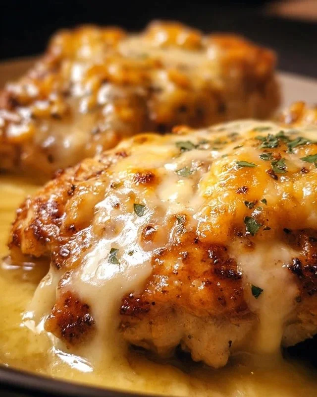 Texas Roadhouse Smothered Chicken with Jack Cheese