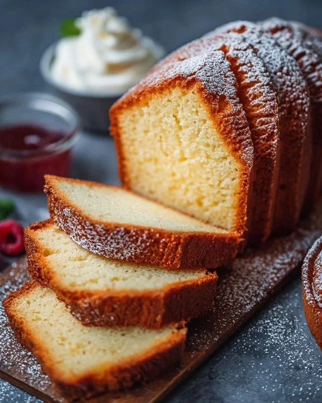 Vanilla Pound Cake Recipe