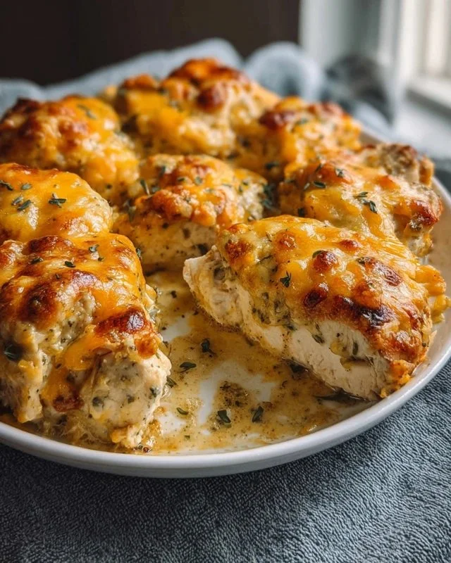 4-Ingredient Ranch Chicken Bake: Effortless Dinner Perfection