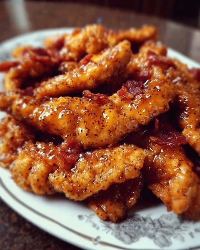Bacon Brown Sugar Chicken Tenders