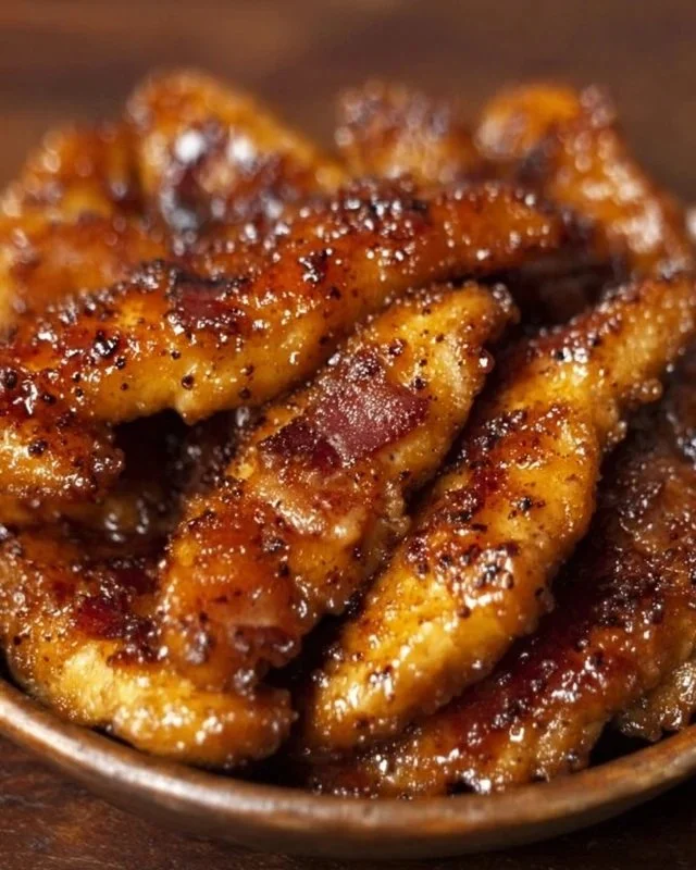 Bacon Brown Sugar Chicken Tenders