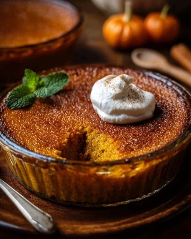 Baked Pumpkin Pudding