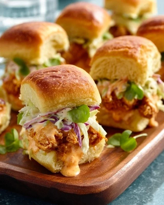 Bang Bang Chicken Sliders Recipe