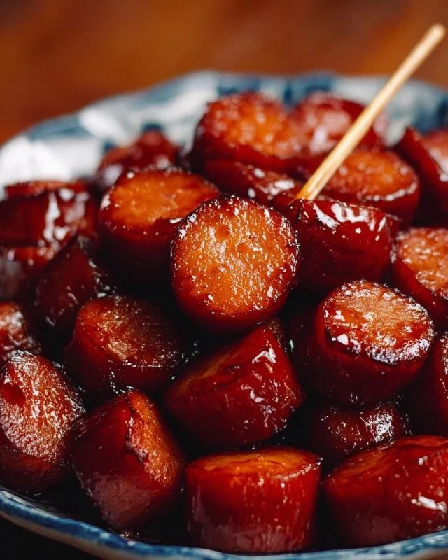 Candied Kielbasa Bites