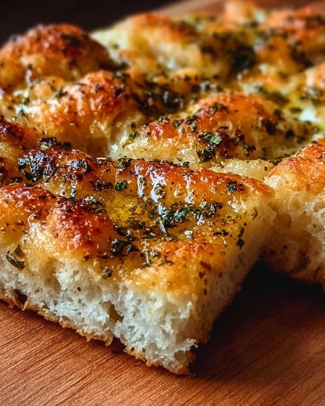 Cheesy Focaccia Bread
