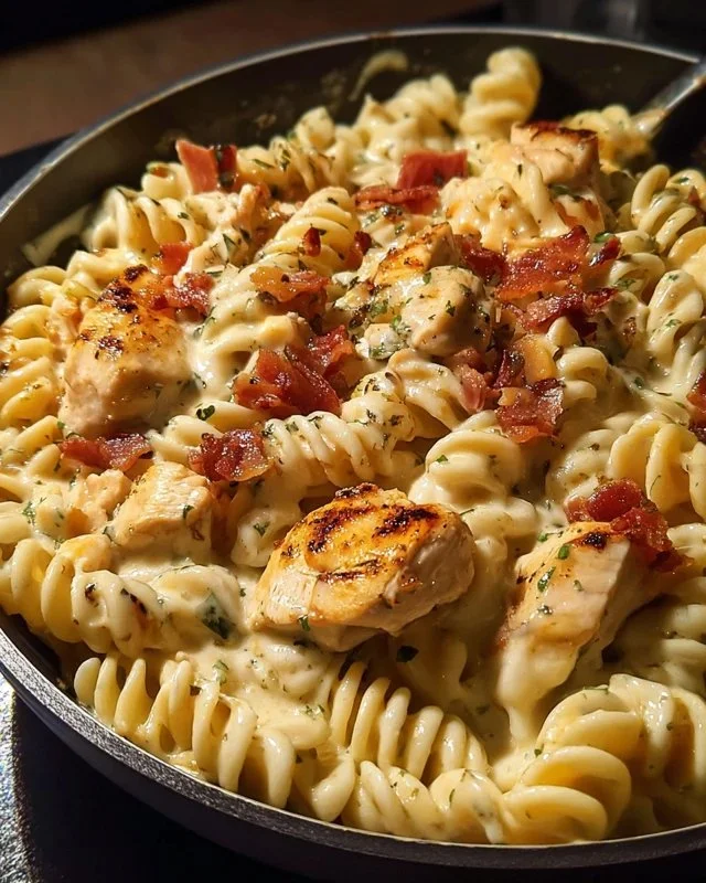 Chicken Bacon Ranch Pasta