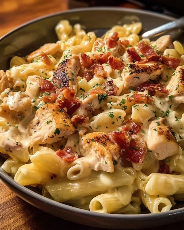 Chicken Bacon Ranch Pasta