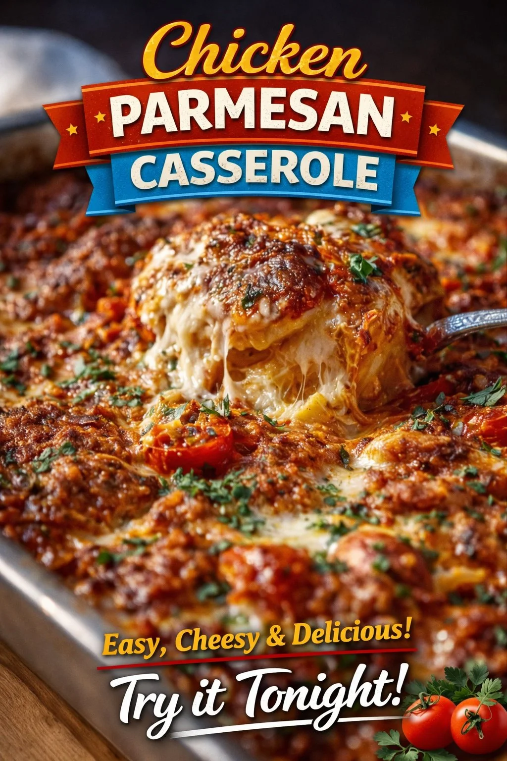 Chicken Parmesan Casserole