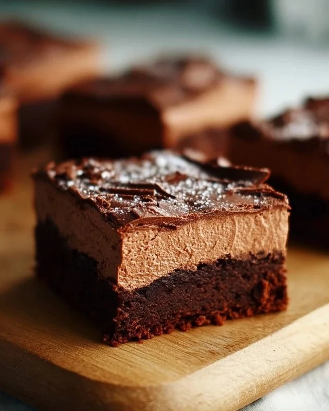 Chocolate Mousse Brownies