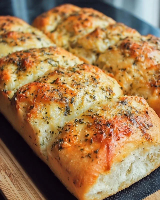 Copycat Subway Italian Herb & Cheese Bread