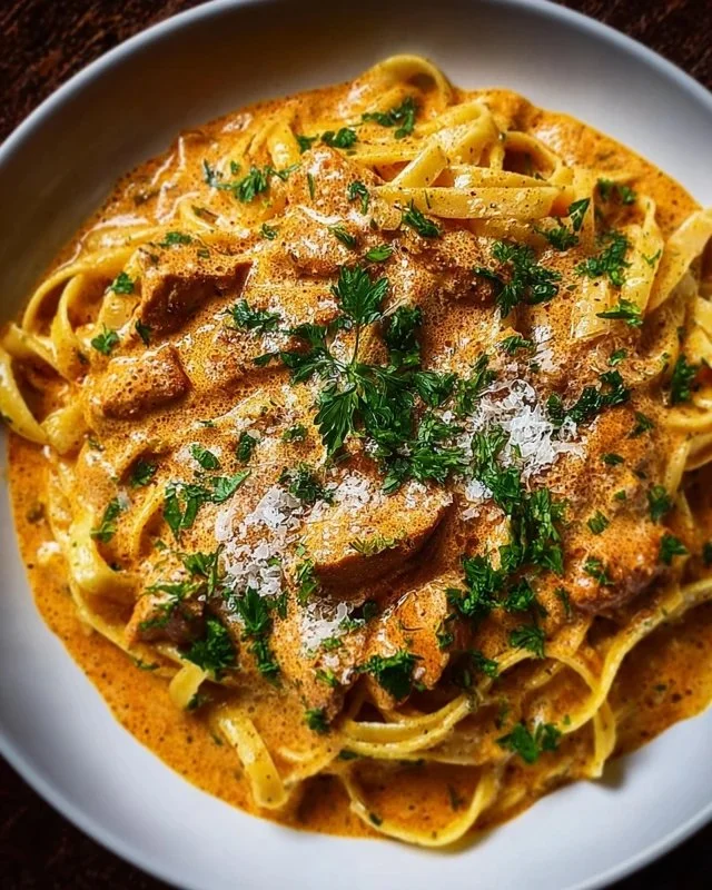 Cowboy Butter Chicken Pasta