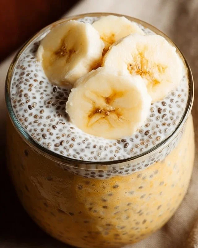 Creamy Banana Chia Pudding