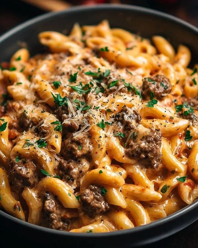 Creamy Beef Pasta