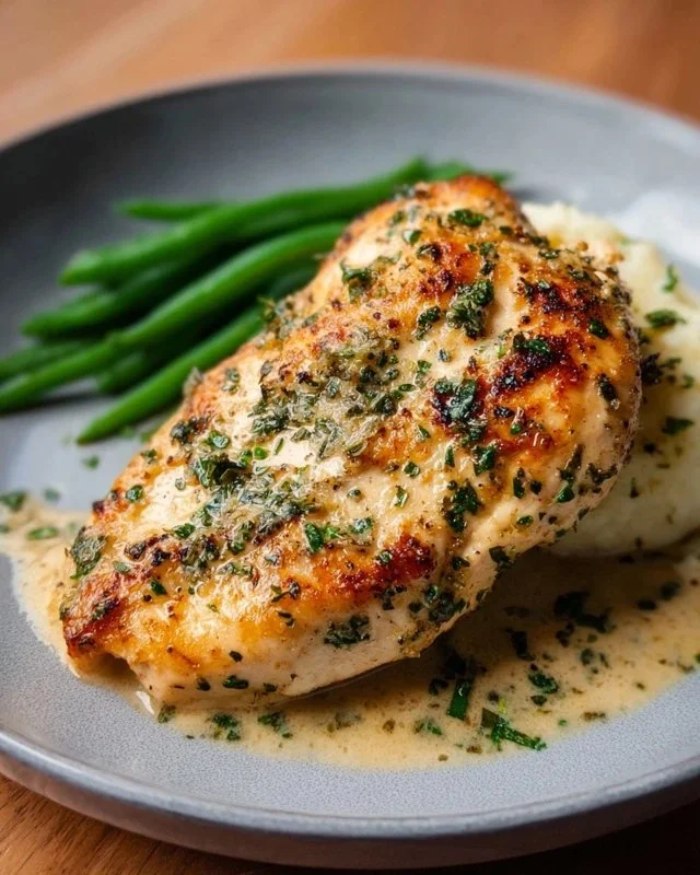 Creamy Garlic Parmesan Chicken Breast