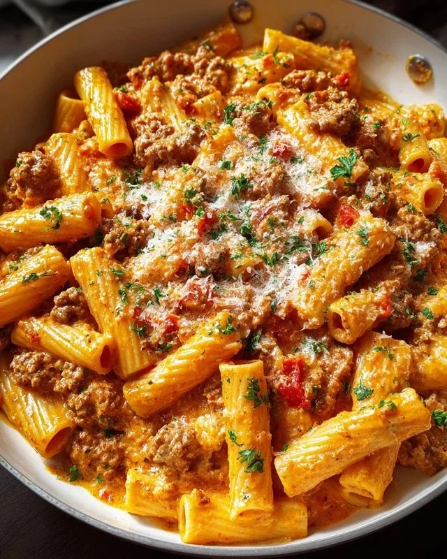 Creamy Sausage Rigatoni (One-Pan, 30-Minute Meal)