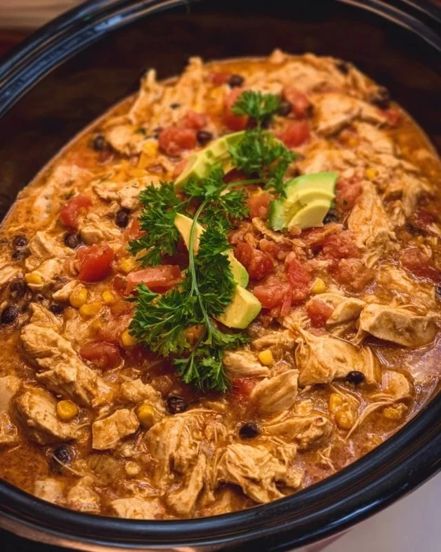 Crock Pot Fiesta Chicken