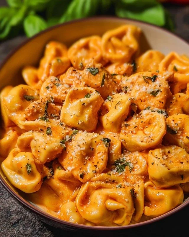 CrockPot Chicken Tortellini