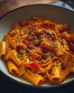 Delicious Gigi Hadid Pasta dish with creamy sauce and herbs