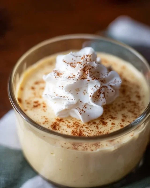 Eggnog Pudding