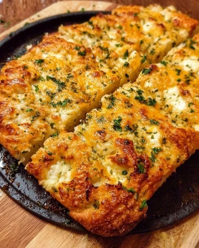 Focaccia Cheesy Garlic Bread