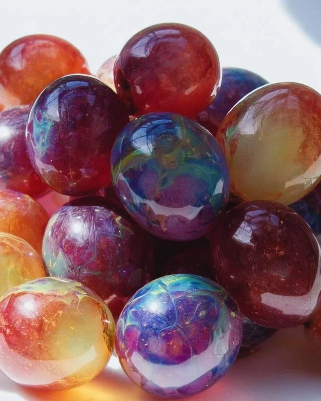 Juicy Galaxy Candy Grapes, a sweet and fruity snack for all ages.