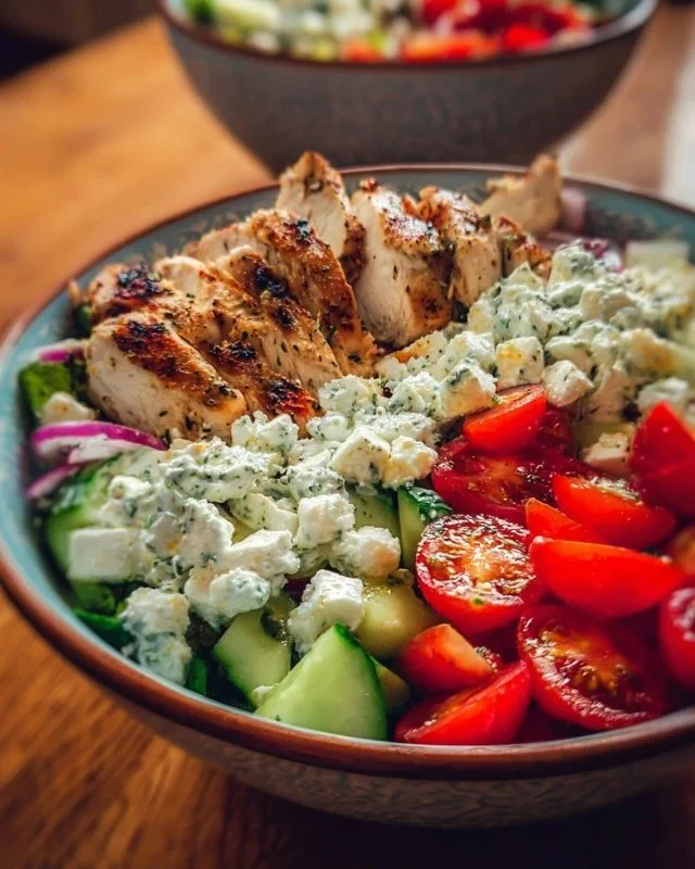 Greek Chicken Bowls
