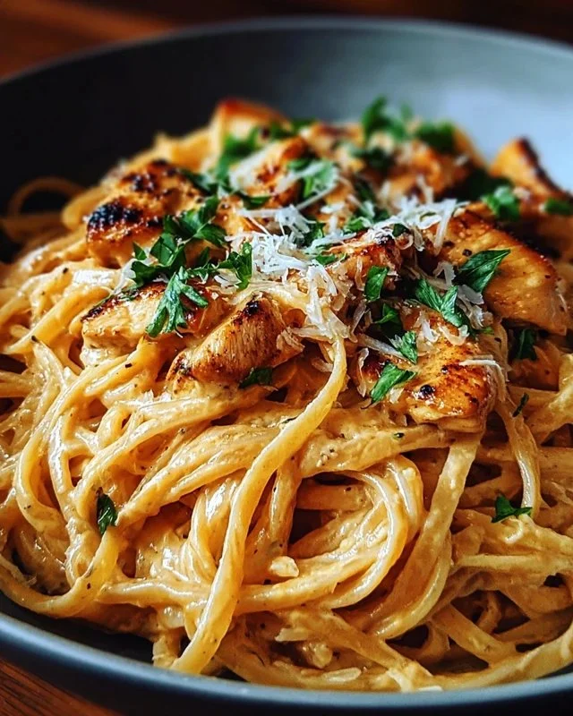 Irresistibly Easy Cowboy Butter Chicken Linguine in 30 Minutes